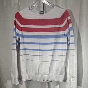 Pastel Striped Women's Sweater